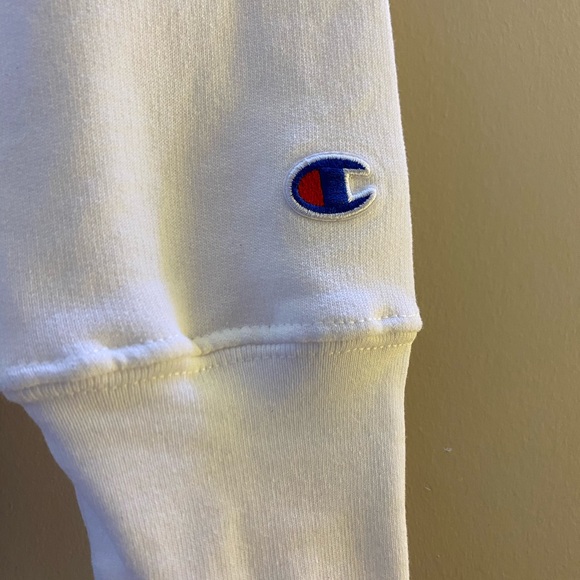 Women’s White Champion Sweatshirt - Picture 6 of 8